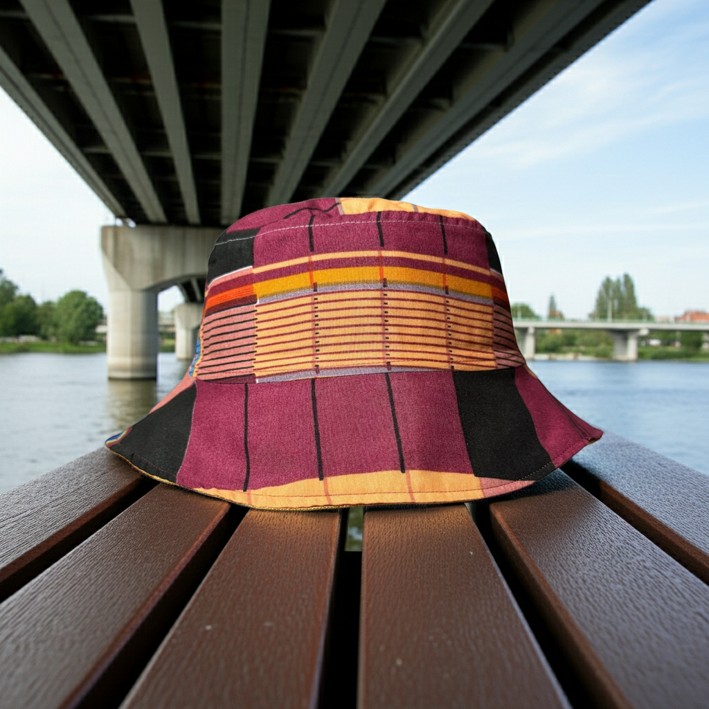 Puzzle Stripe - TopiTin Bucket Hat