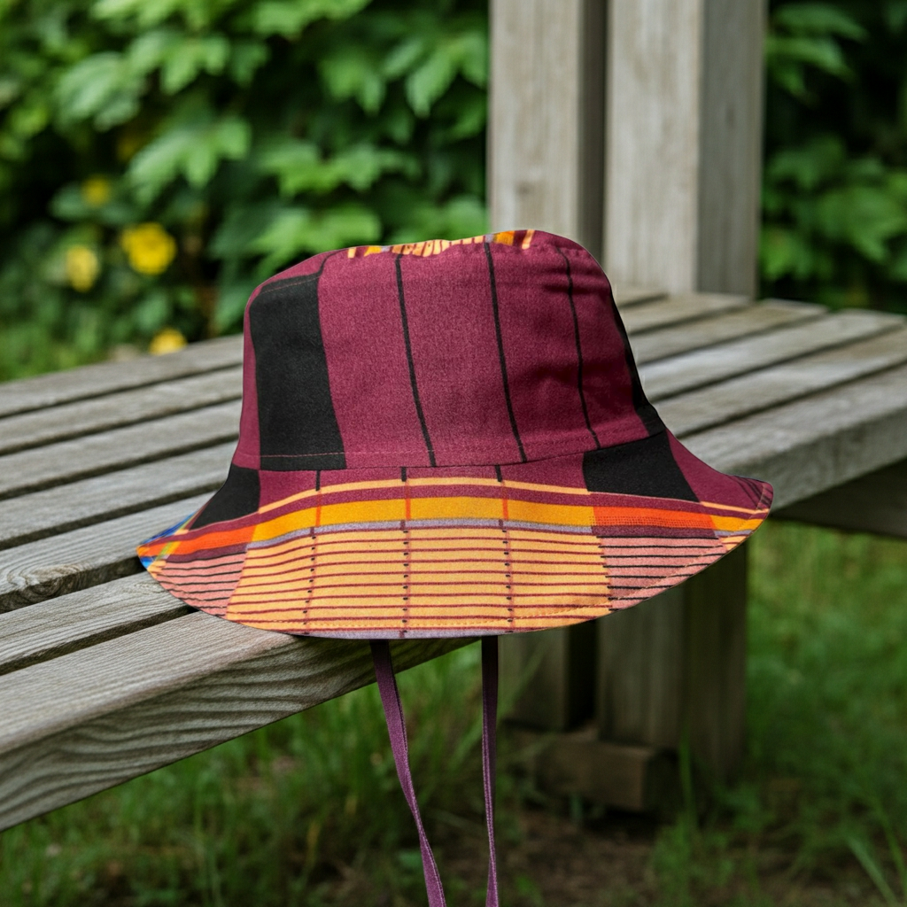 Puzzle Stripe - TopiTin Bucket Hat