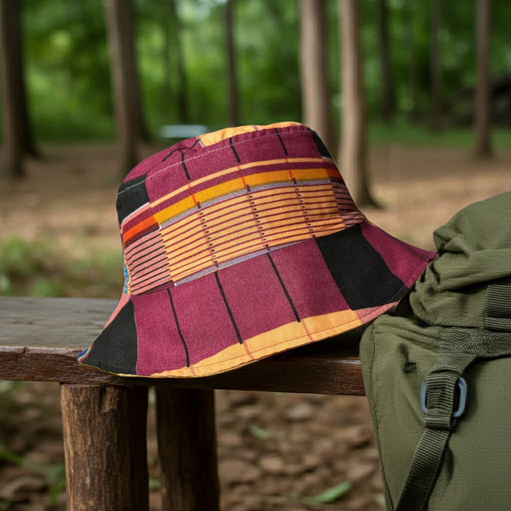 Puzzle Stripe - TopiTin Bucket Hat