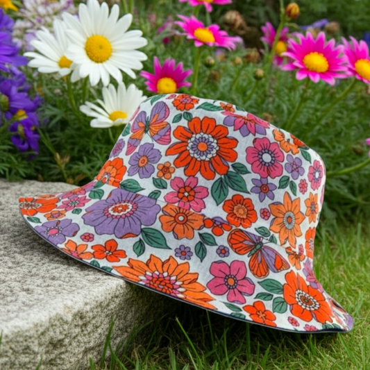 Flower Pop - TopiTin Bucket Hat
