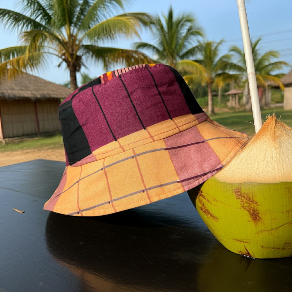 Puzzle Stripe - TopiTin Bucket Hat