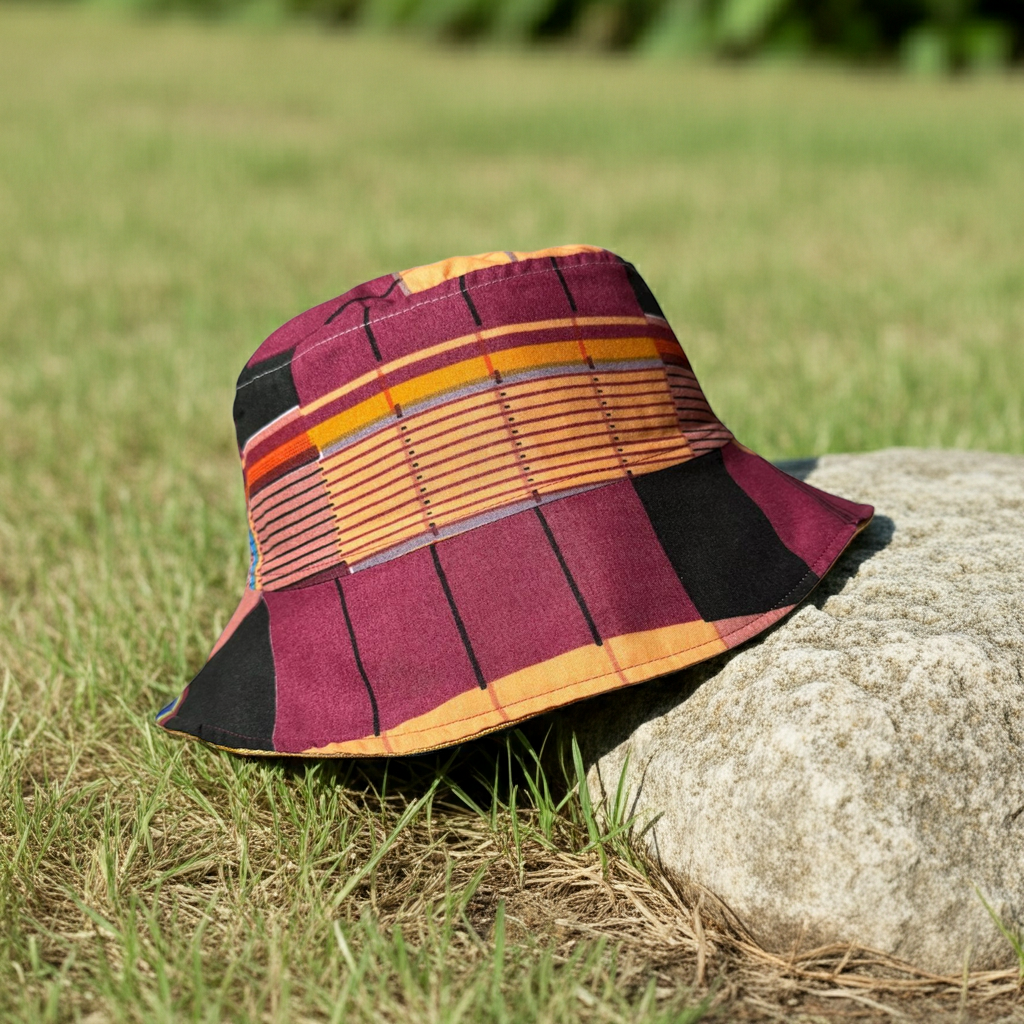 Puzzle Stripe - TopiTin Bucket Hat