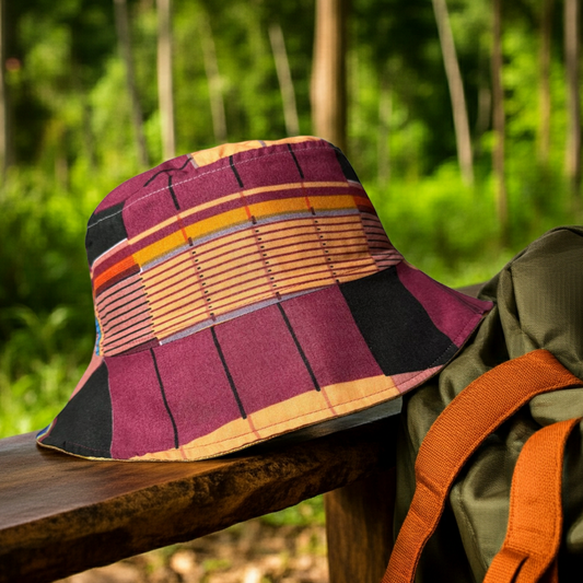 Puzzle Stripe - TopiTin Bucket Hat