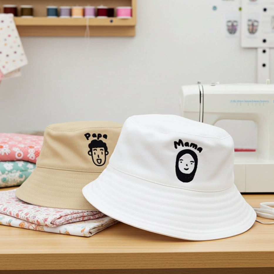 Create Your Own Doodle Fam - TopiTin Bucket Hat