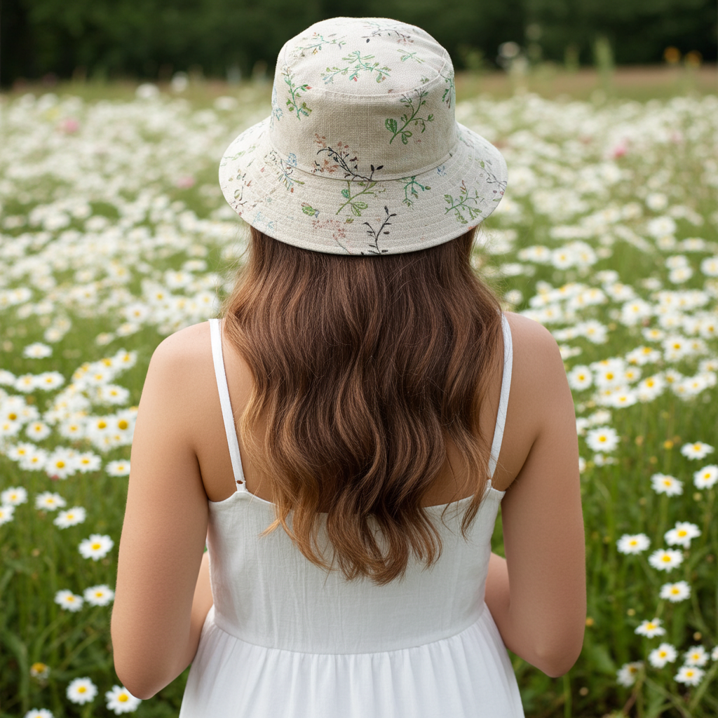 Laughs In Flowers - TopiTin Bucket Hat