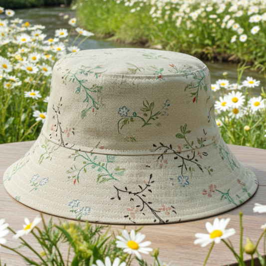 Laughs In Flowers - TopiTin Bucket Hat